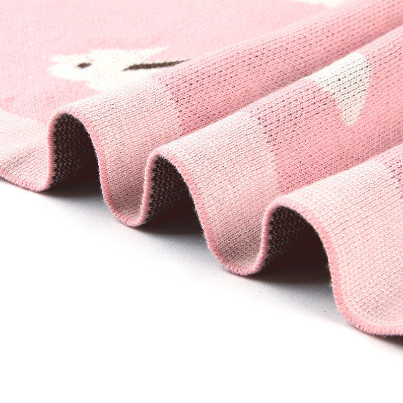 Plaid moelleux Bébé – Coton, 100 x 80 cm