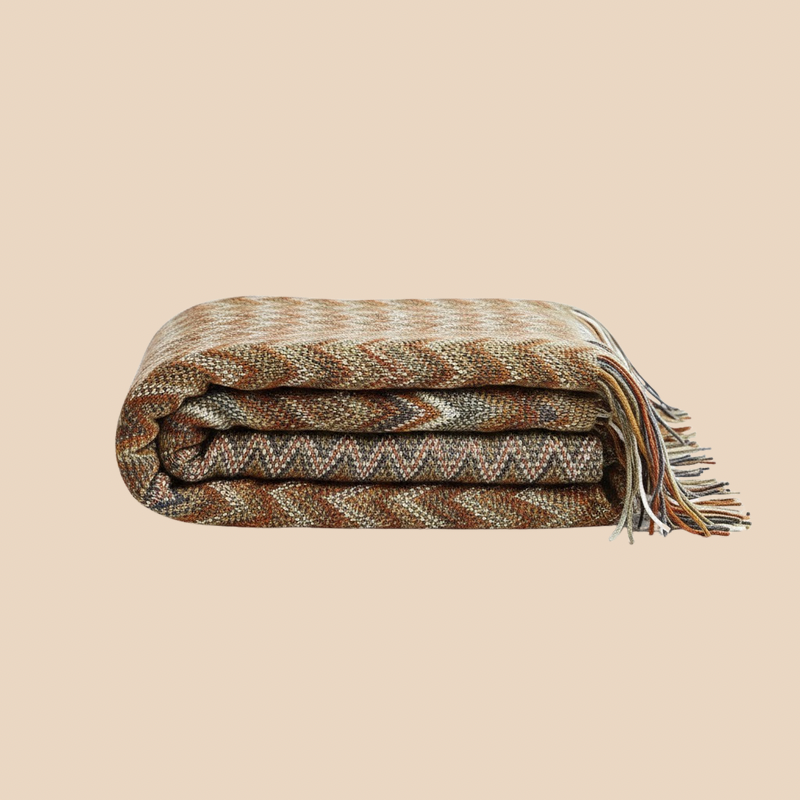 Plaid moelleux Bleu – effet pelucheux, 130 x 200 cm
