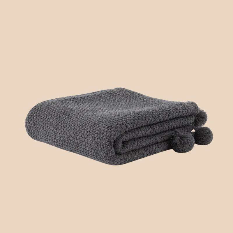 Plaid moelleux Rose – effet pelucheux, 130 x 170 cm