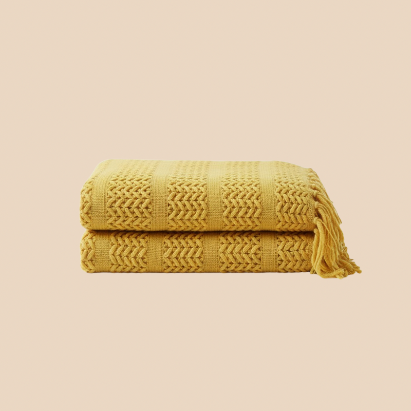 Plaid moelleux nordique – toucher pelucheux, 127 x 180 cm