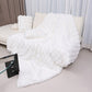 Plaid moelleux multi-tailles – mélange coton et fibres synthétiques (touché pelucheux), 100x160 à 200 x 230 cm
