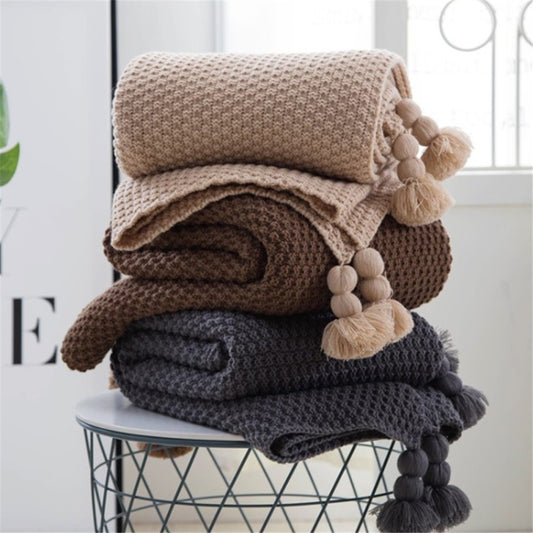 Plaid moelleux Rose – effet pelucheux, 130 x 170 cm
