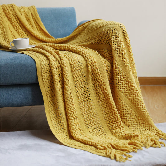 Plaid moelleux nordique – toucher pelucheux, 127 x 180 cm