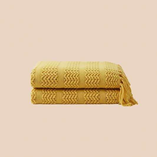 Plaid moelleux nordique – toucher pelucheux, 127 x 180 cm