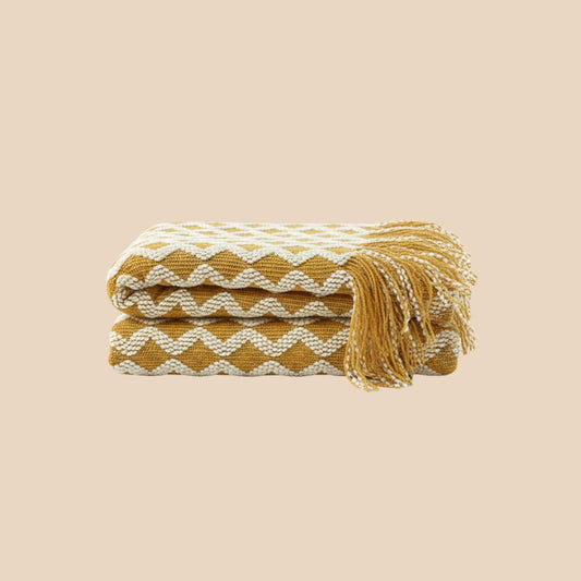 Plaid moelleux en chenille – 120 x 230 cm