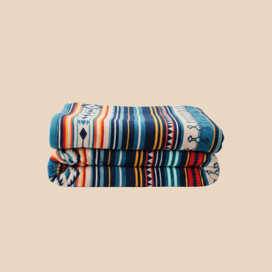 Plaid moelleux coral fleece (effet pelucheux) – 127 x 152 cm